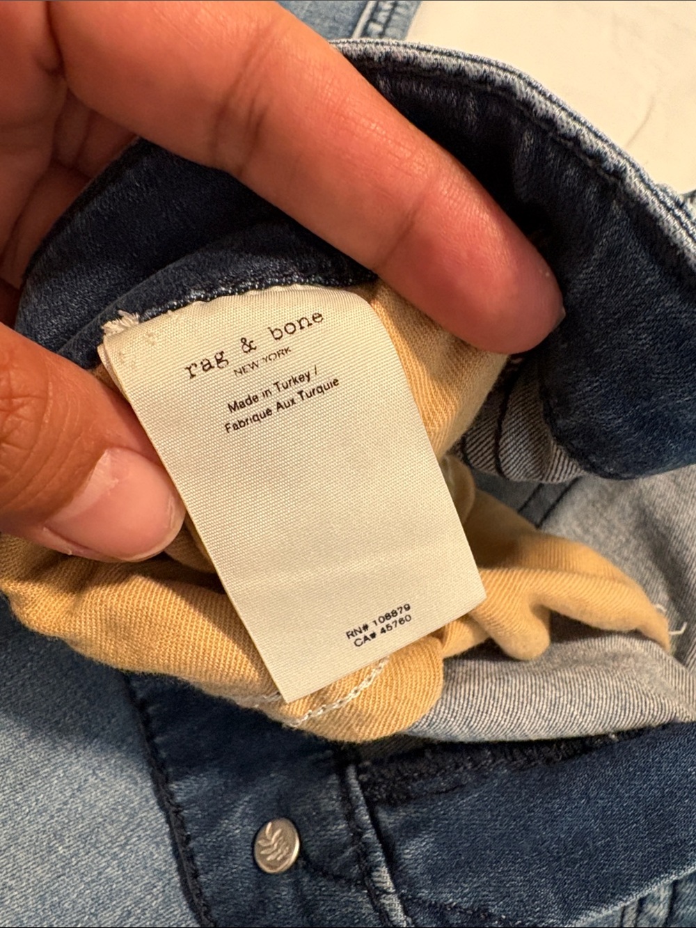 Rag & Bone New York Woman’s Sz 29 Skinny Jeans - Picture 5 of 8